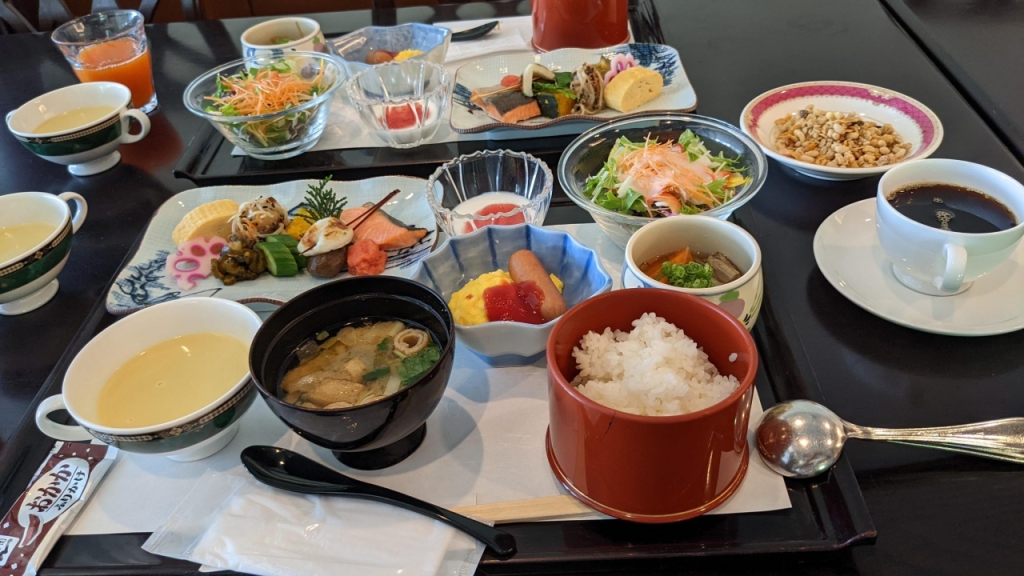 ホテルラシーネの朝食